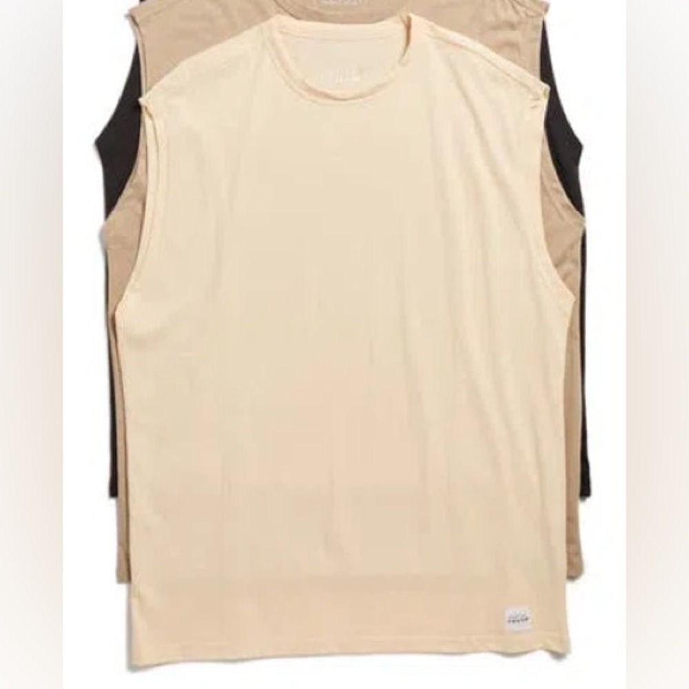 NWT Native Youth 100% Cotton Peach color Vest Tank L